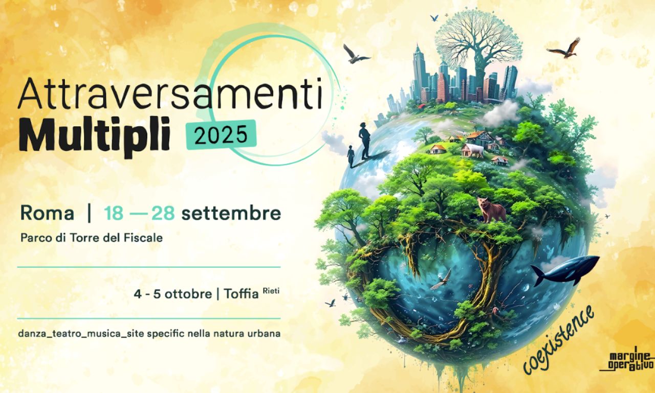 “Attraversamenti Multipli 2025” celebra 25 anni di arte urbana a Roma